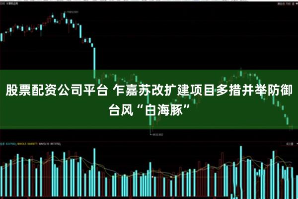 股票配资公司平台 乍嘉苏改扩建项目多措并举防御台风“白海豚”